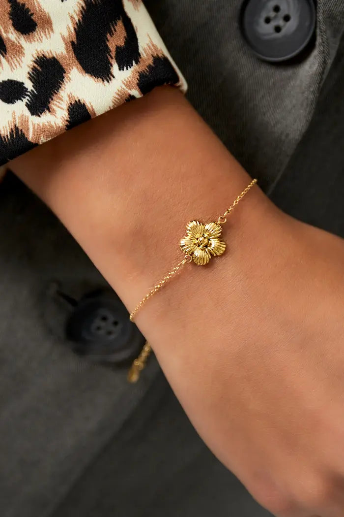 Daisy armband - Goud kleur