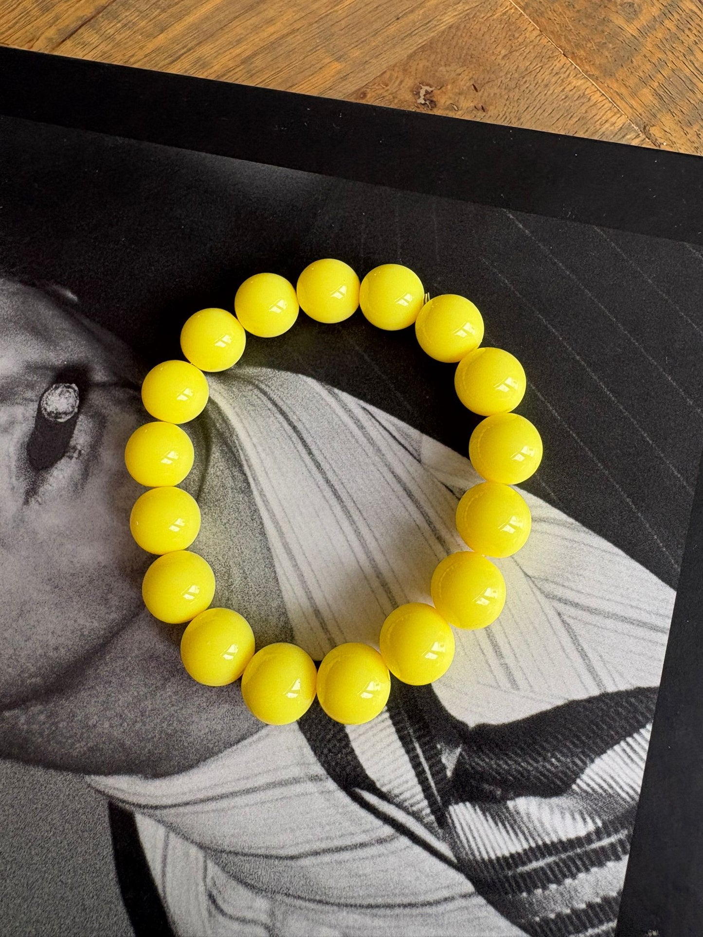 Armband Loulou Geel