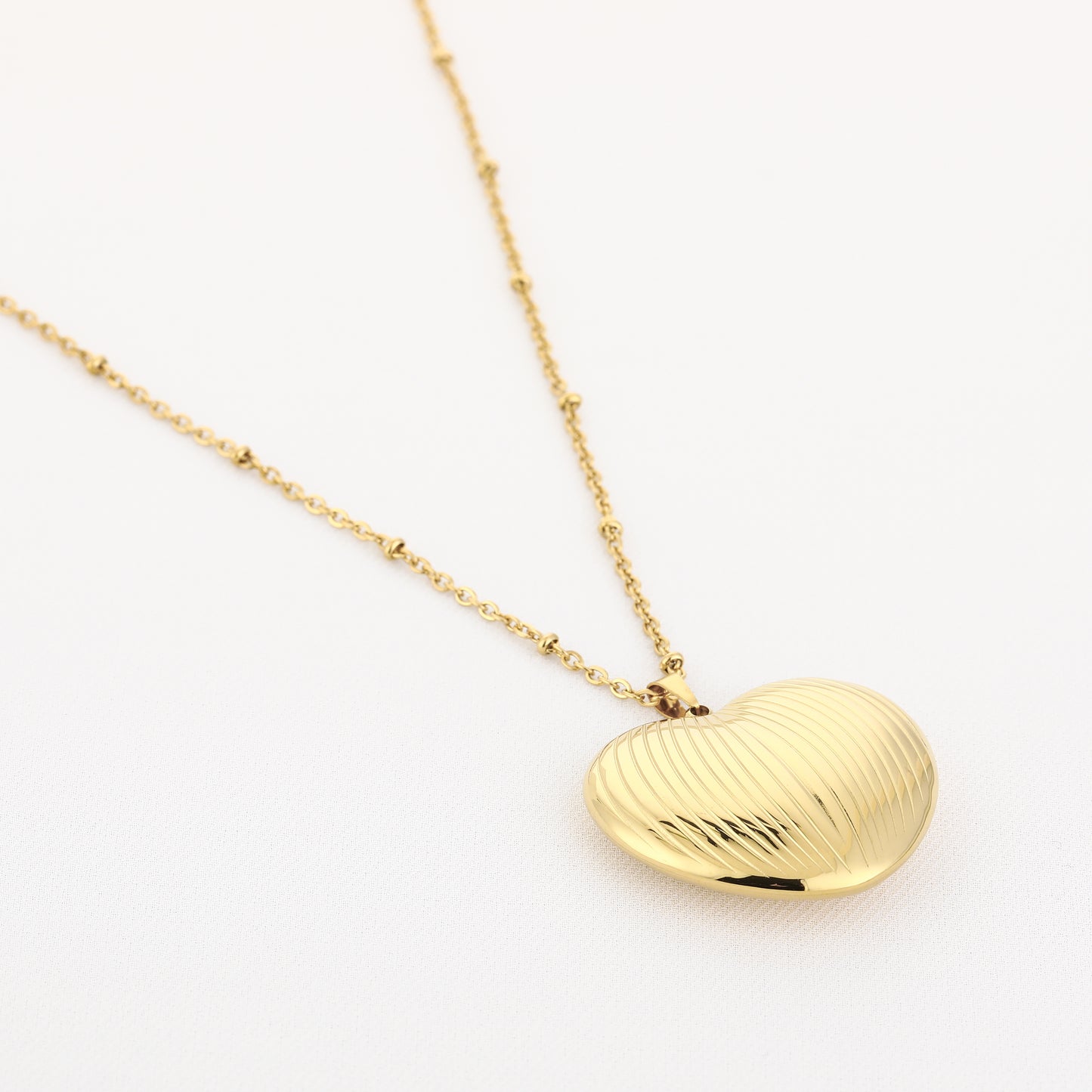 80 CM lange ketting met hart