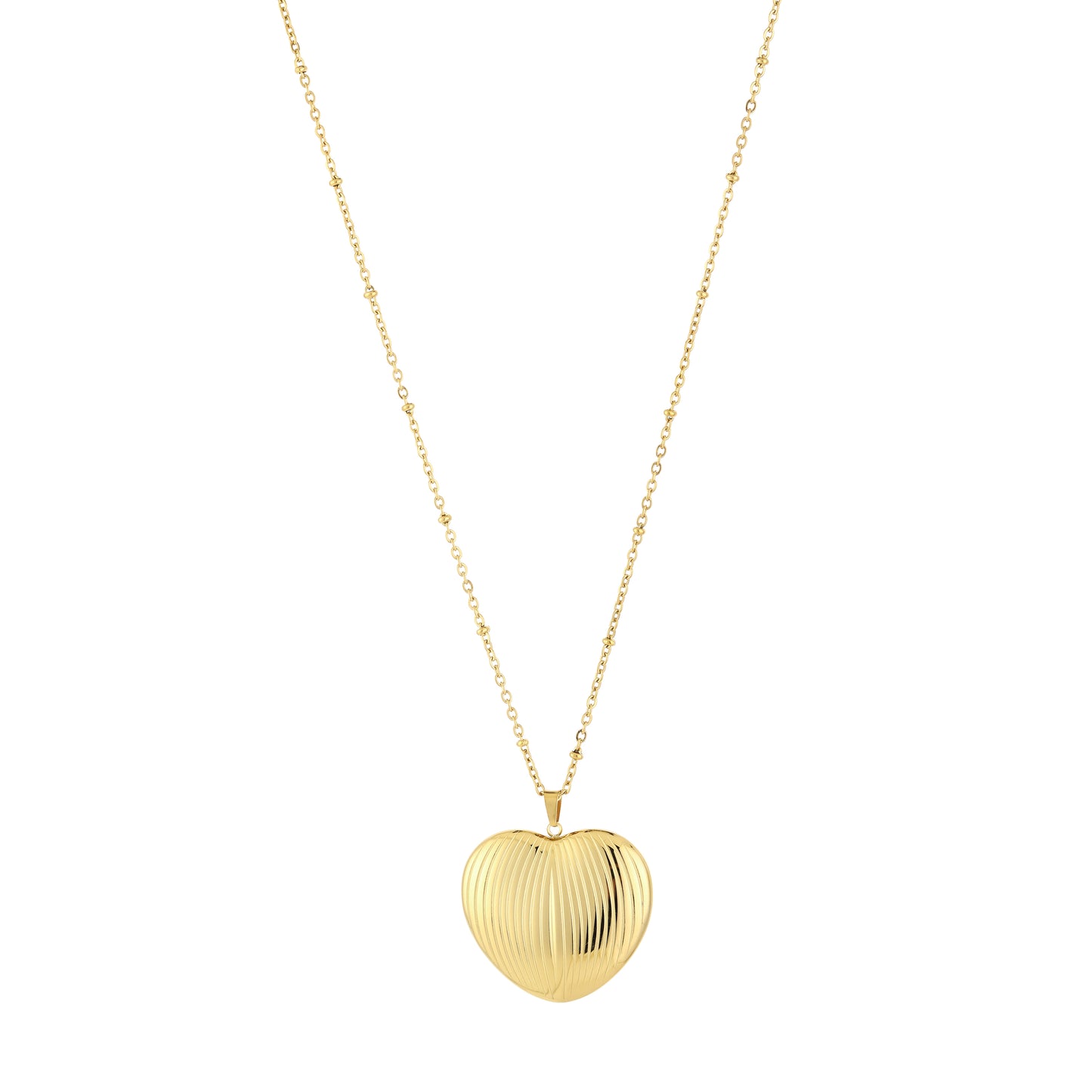 80 CM lange ketting met hart