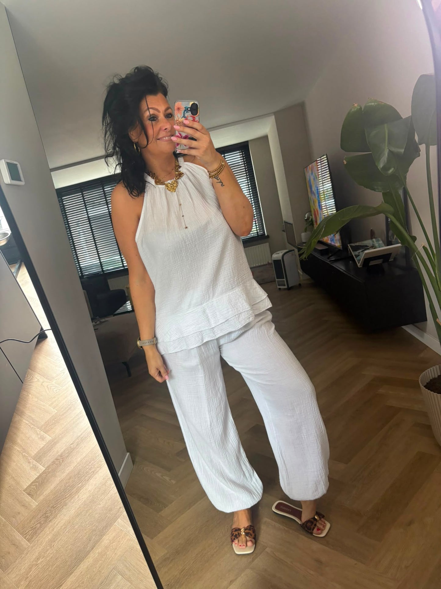 Two Piece Madelief Wit