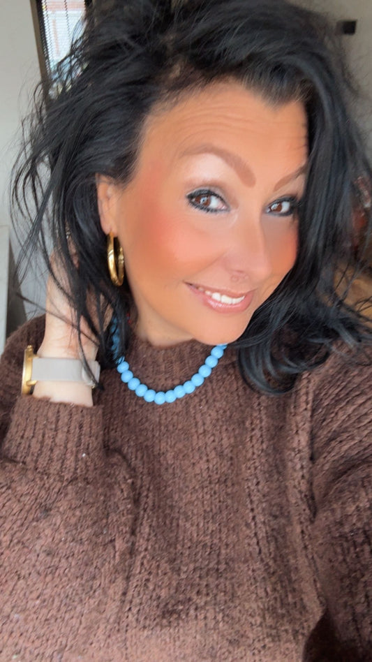 Ketting Loulou Licht Blauw