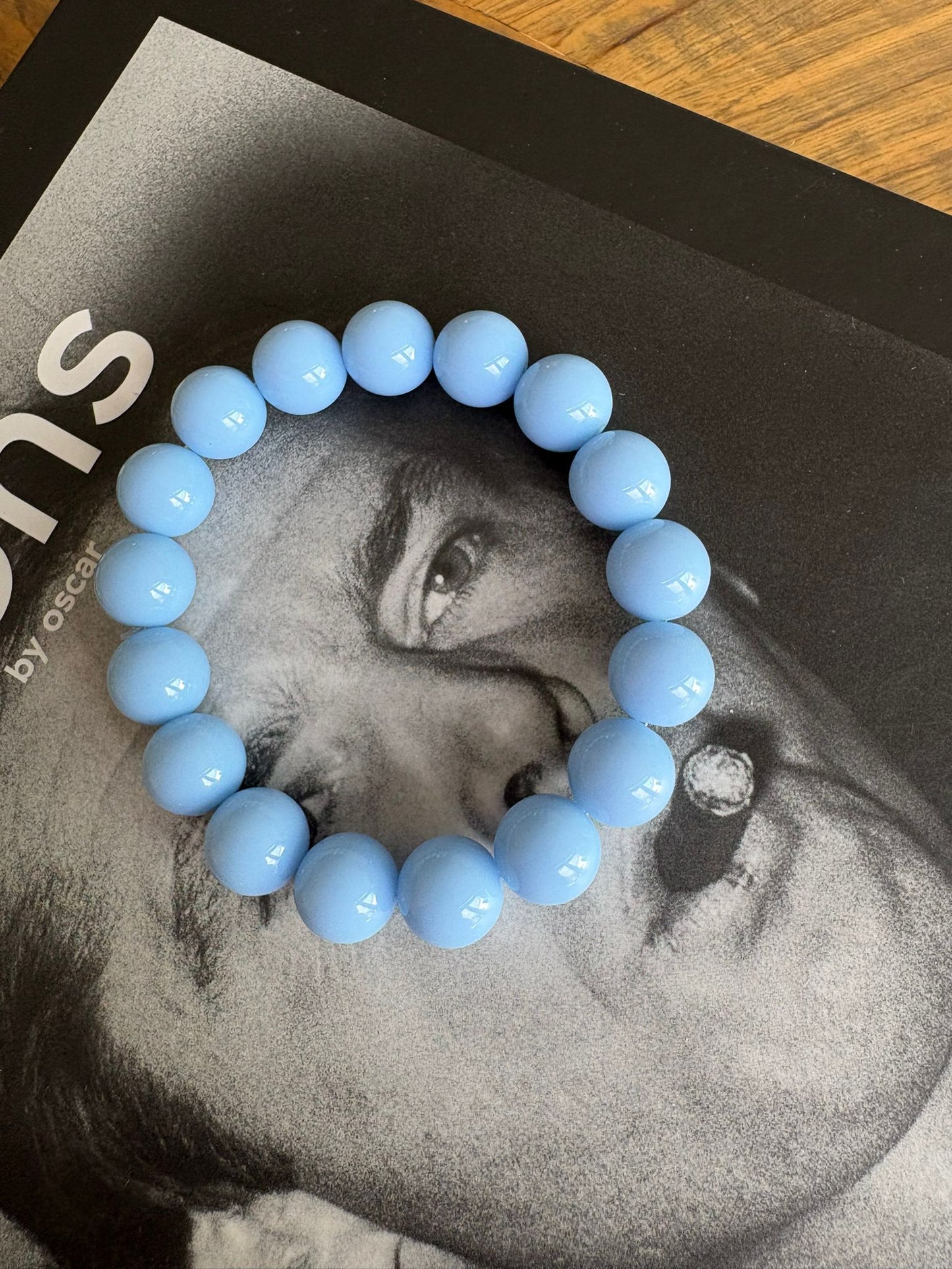 Armband Loulou Licht Blauw