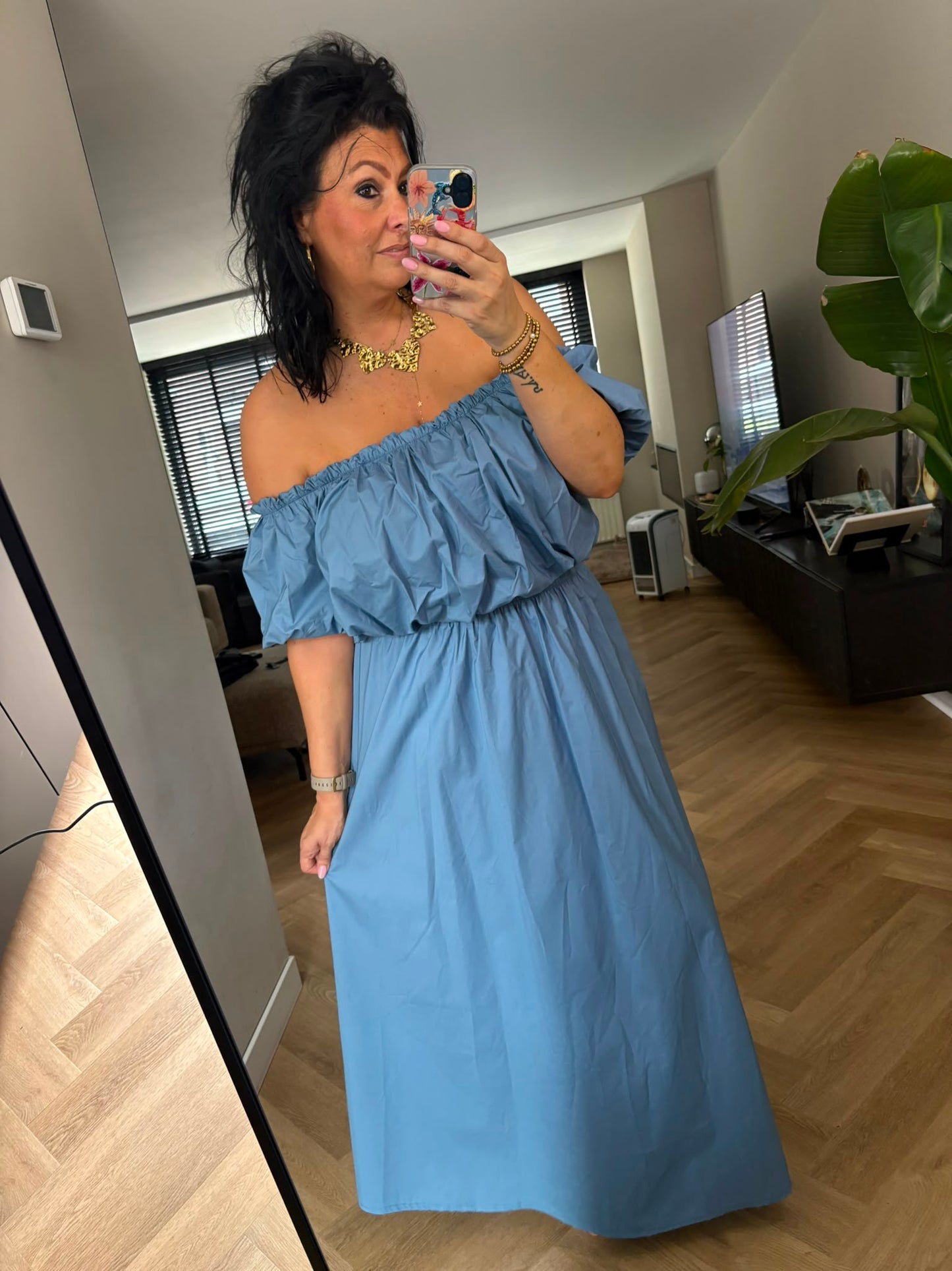 Jurk Riva Blauw