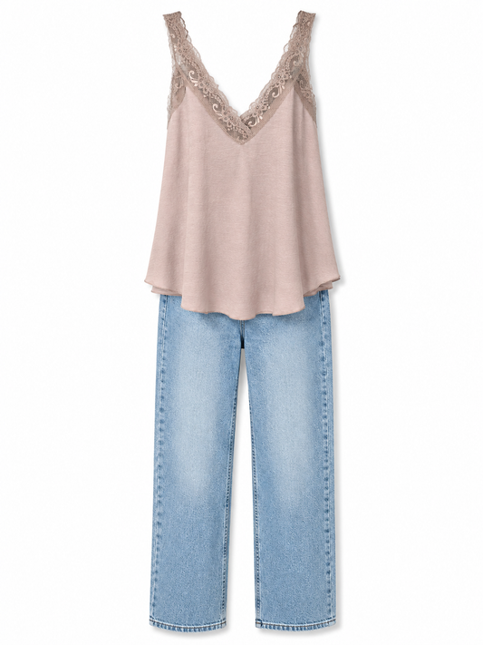 Top Mia Taupe