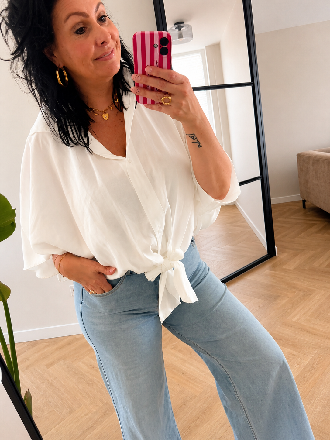 Blouse Janne Creme