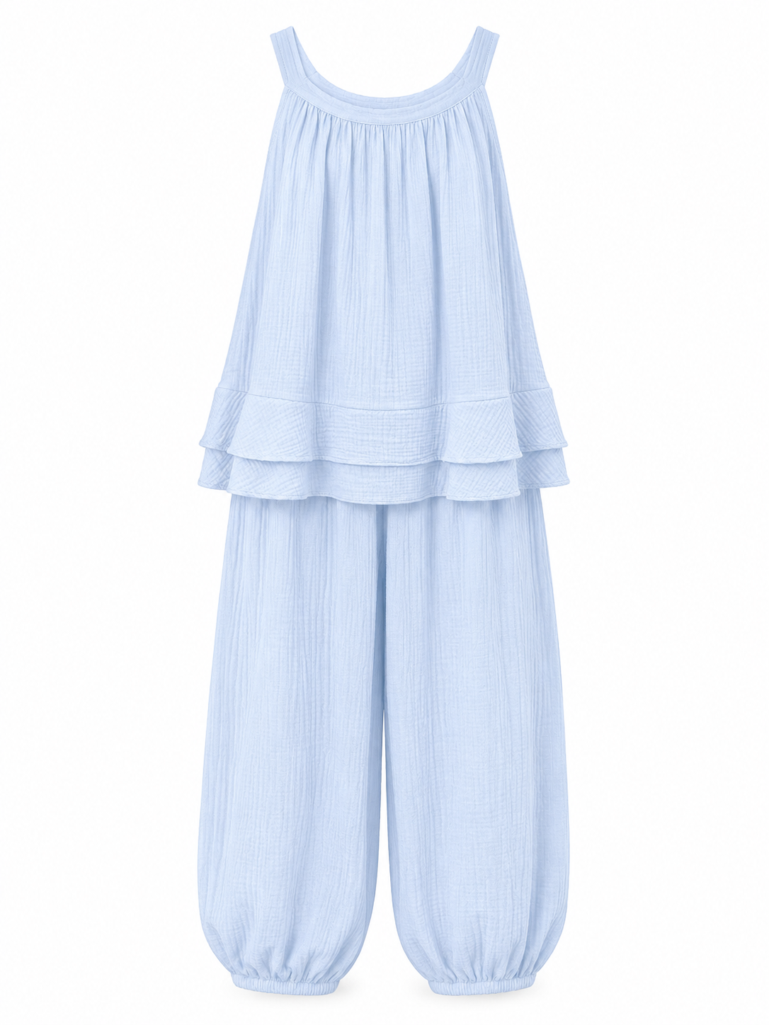 Two Piece Madelief Licht Blauw