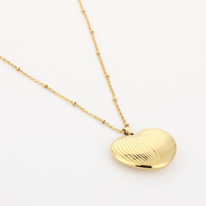 80 CM lange ketting met hart