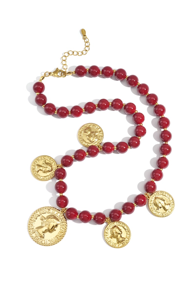 Acryl kralen kettingen figuur Retro Daily Classic serie dames sieraden